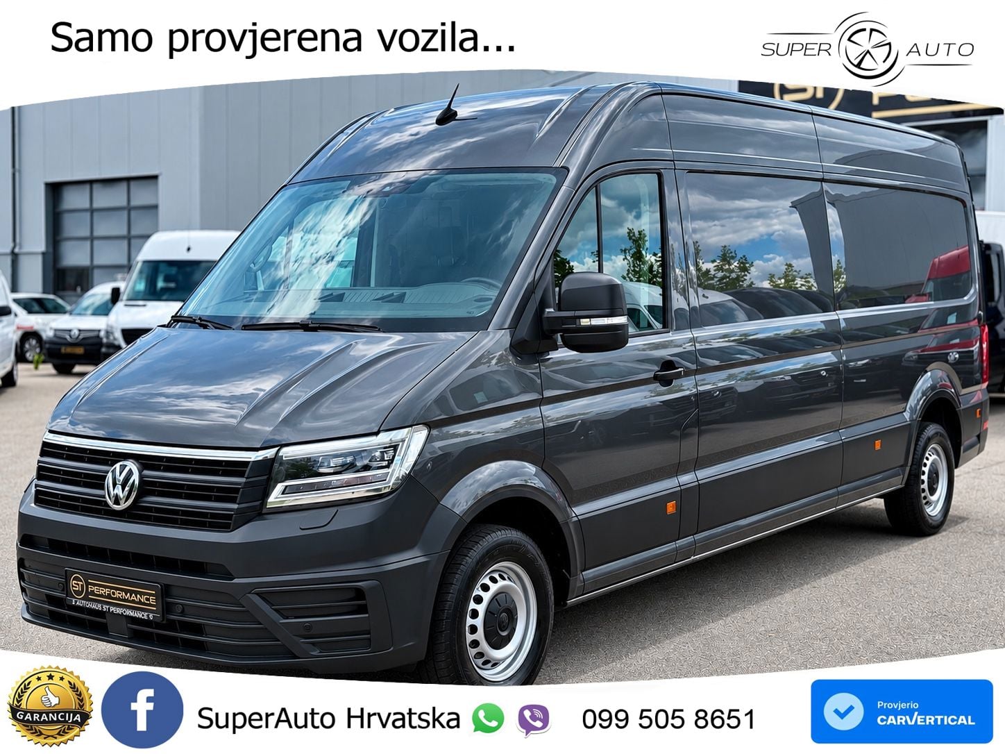 Volkswagen Crafter 35 Lang MAXI LED KAMERA TEMPOMAT 1HAND 140 KS