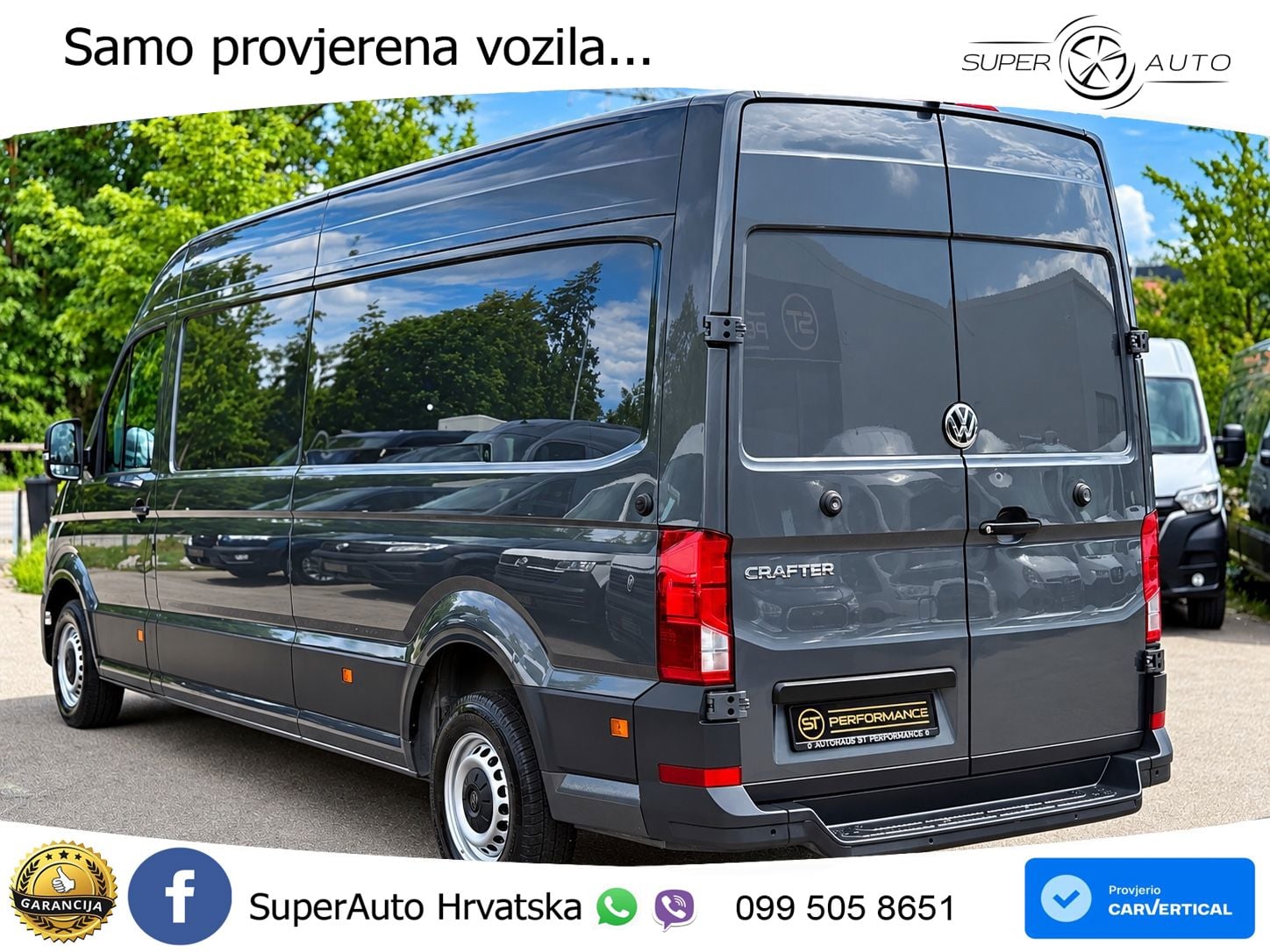 Volkswagen Crafter 35 Lang MAXI LED KAMERA TEMPOMAT 1HAND 140 KS