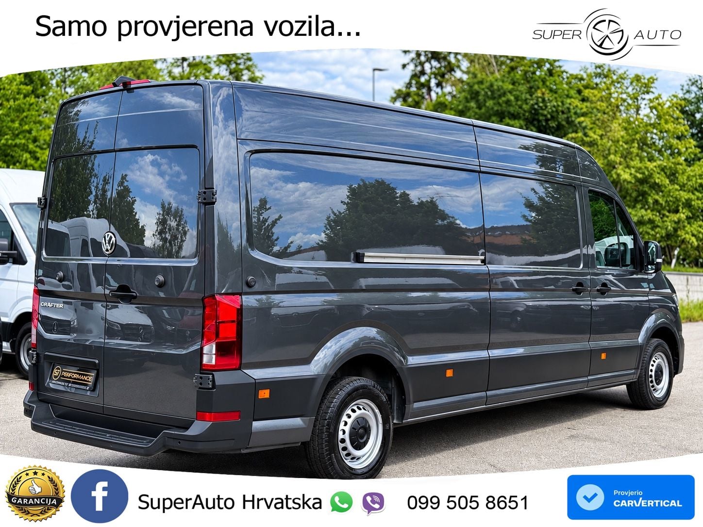 Volkswagen Crafter 35 Lang MAXI LED KAMERA TEMPOMAT 1HAND 140 KS