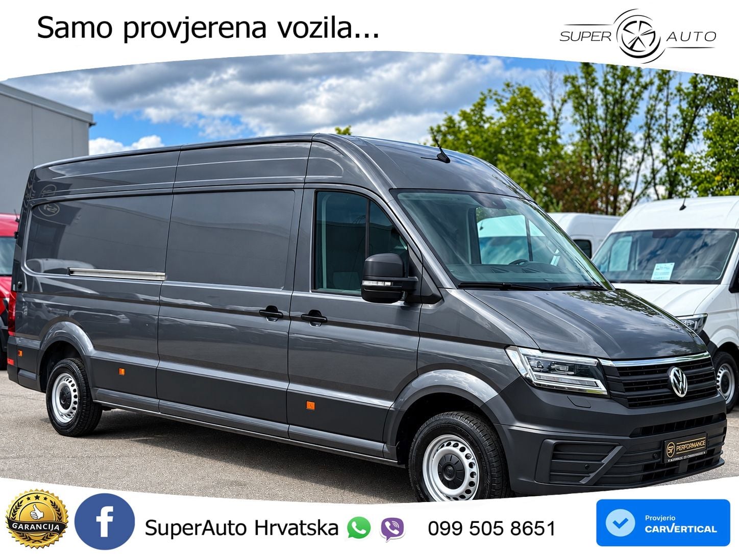 Volkswagen Crafter 35 Lang MAXI LED KAMERA TEMPOMAT 1HAND 140 KS