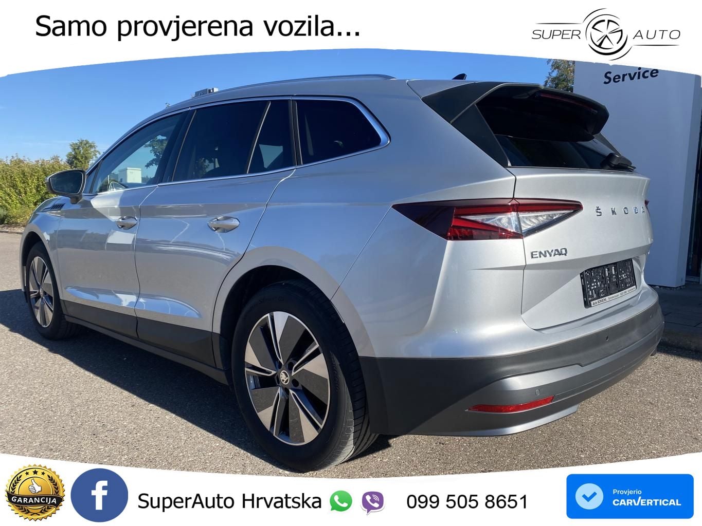 Škoda Enyaq iV 80x 82 kWh (265 KS) AWD LED+GR SJED+ACC