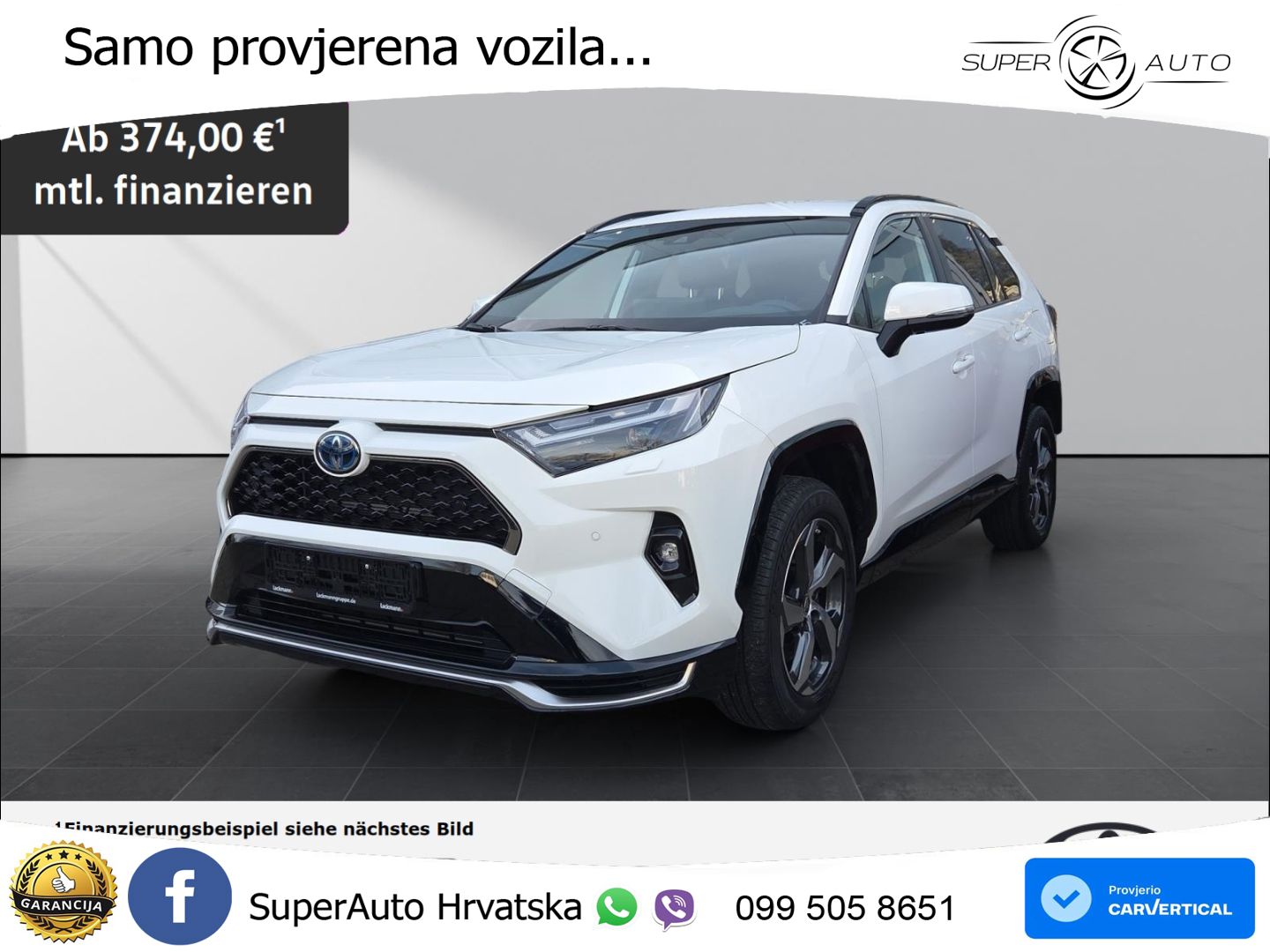 Toyota RAV4 2.5 (306 KS) Hybrid AWD-i eCVT LED+GR SJED+ACC