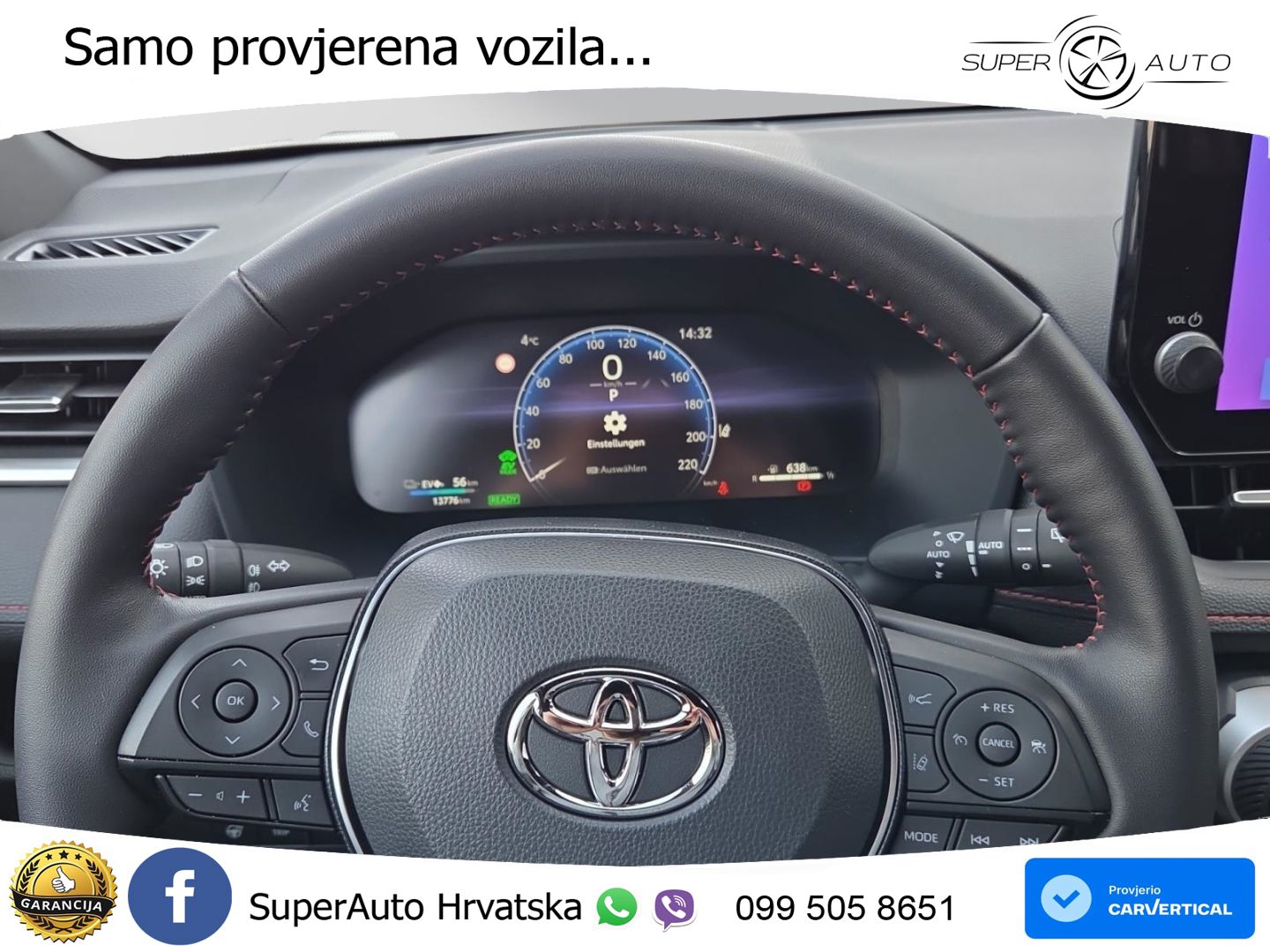 Toyota RAV4 2.5 (306 KS) Hybrid AWD-i eCVT LED+GR SJED+ACC