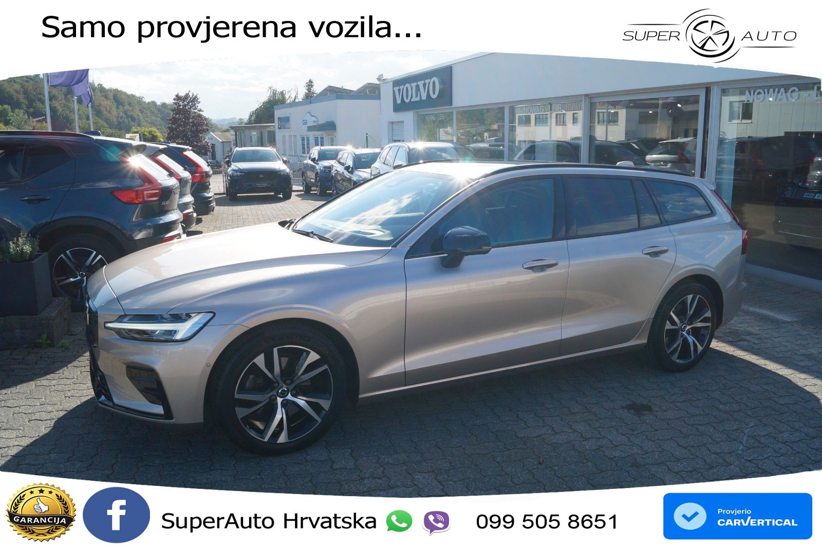 Volvo V60 2.0 B4 Benzin DCT ACC+HEAD+4xGR SJED+360+PANO