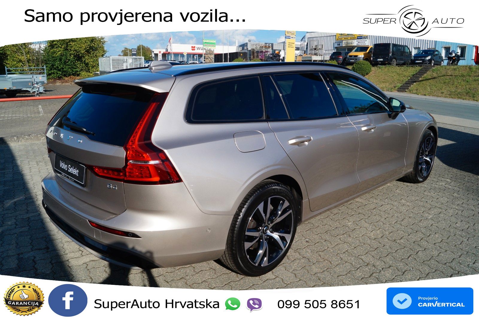 Volvo V60 2.0 B4 Benzin DCT ACC+HEAD+4xGR SJED+360+PANO