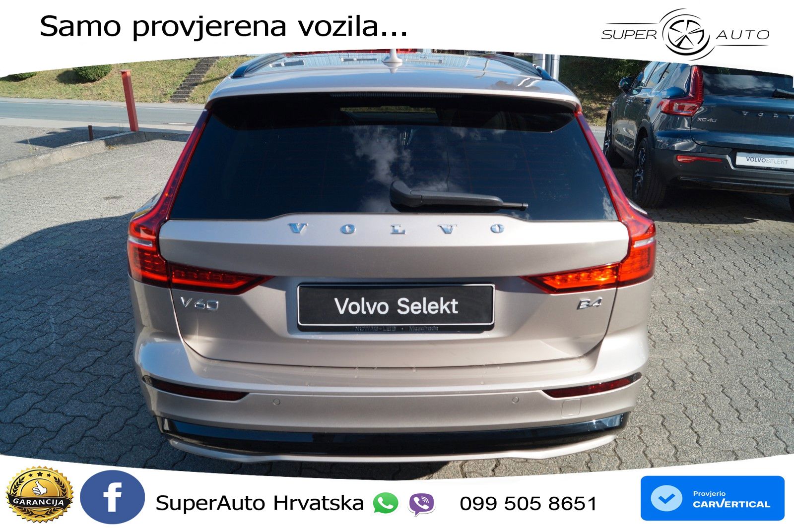 Volvo V60 2.0 B4 Benzin DCT ACC+HEAD+4xGR SJED+360+PANO
