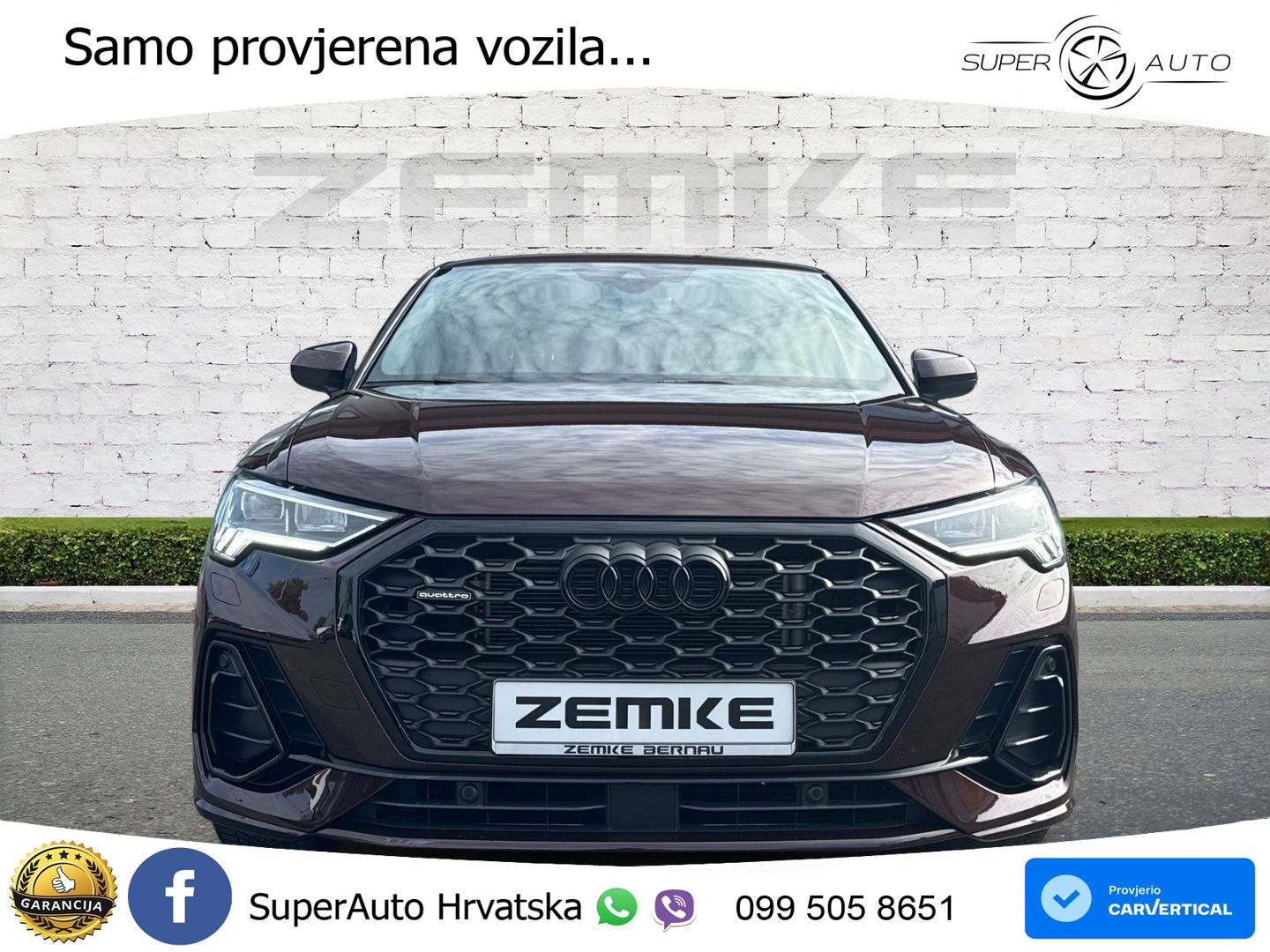 Audi Q3 II Sportback 45 TFSI (245 KS) quattro S tronic S line