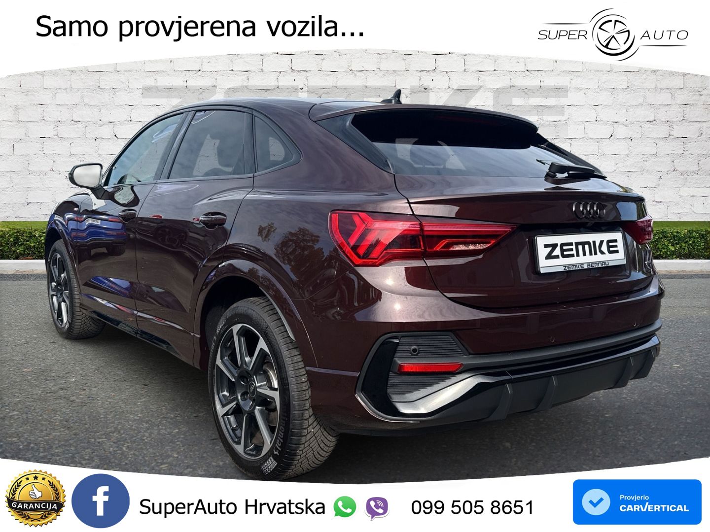 Audi Q3 II Sportback 45 TFSI (245 KS) quattro S tronic S line