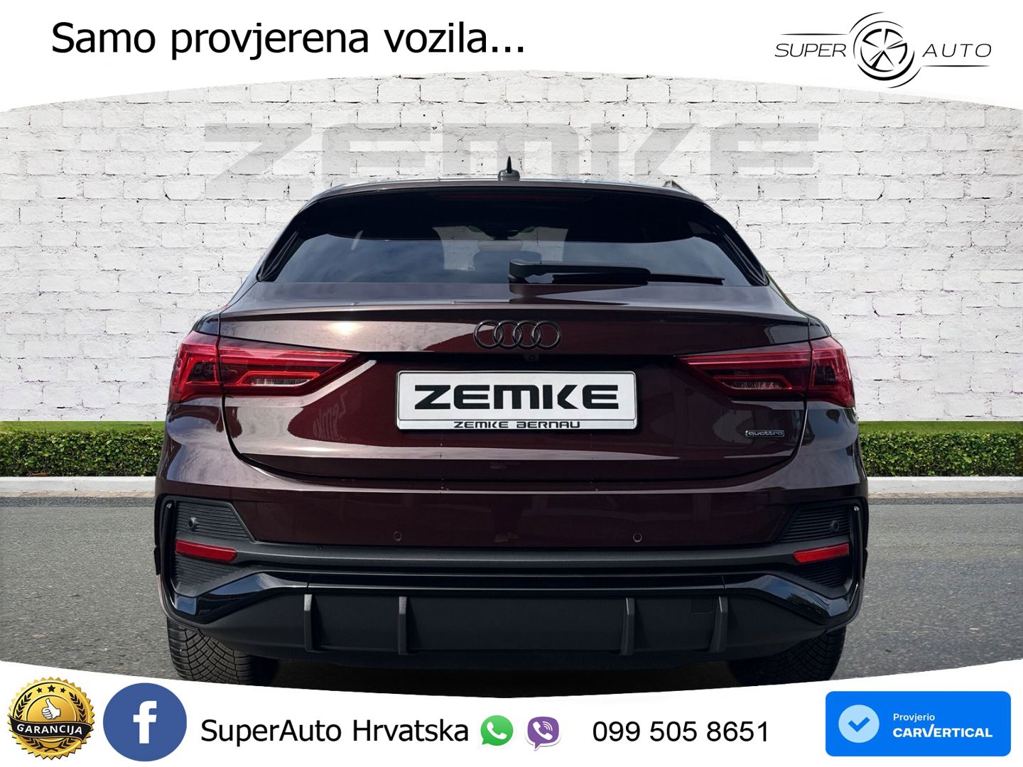 Audi Q3 II Sportback 45 TFSI (245 KS) quattro S tronic S line