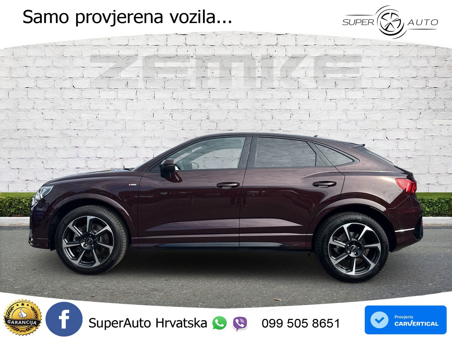 Audi Q3 II Sportback 45 TFSI (245 KS) quattro S tronic S line
