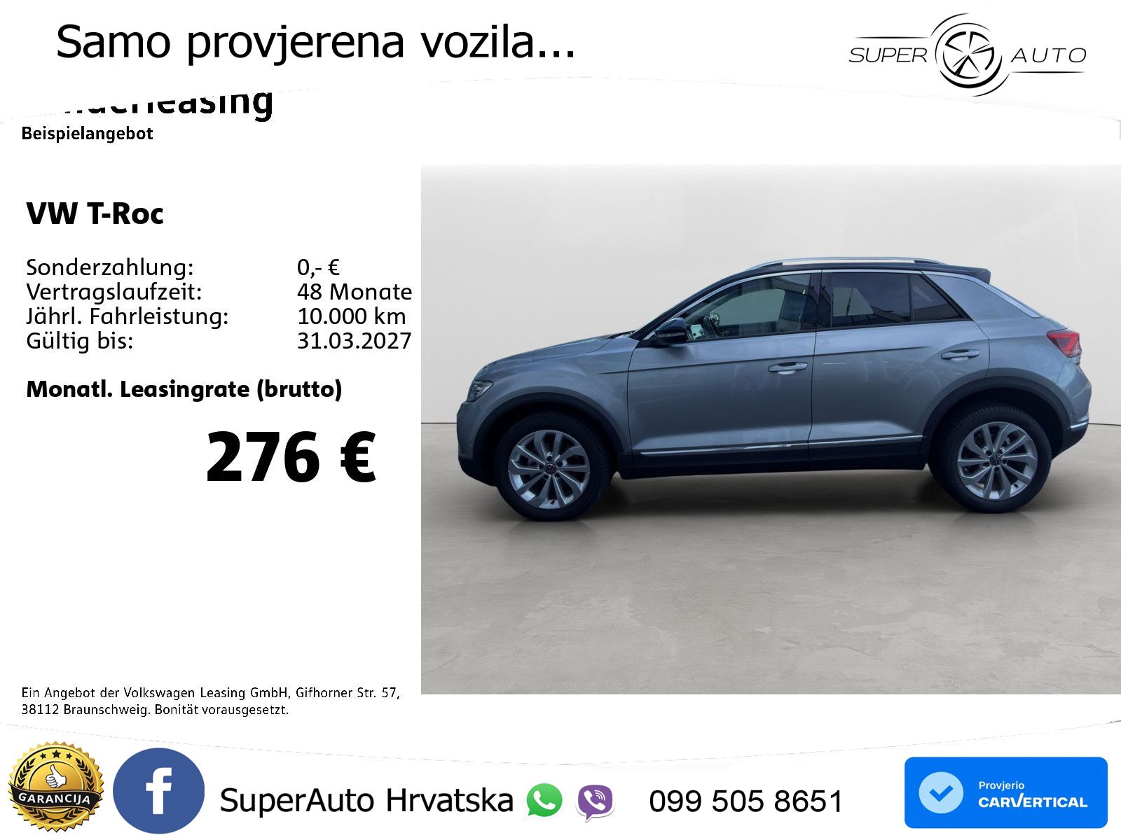 Volkswagen T-Roc I 1.5 TSI (150 KS) DSG LED+GR SJED+ACC