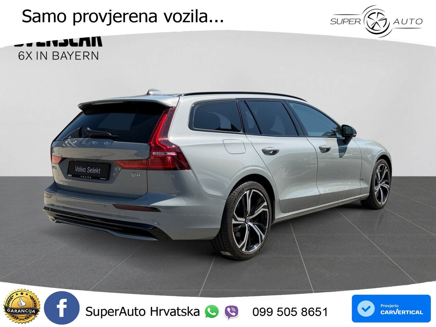 Volvo V60 2.0 B4 Diesel Geartronic LED+GR SJED+ACC