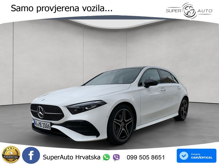Mercedes-Benz A 200d 8G-DCT AMG LED+GR SJED+ACC