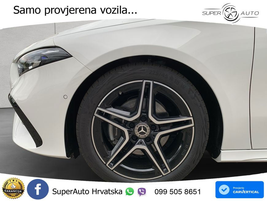 Mercedes-Benz A 200d 8G-DCT AMG LED+GR SJED+ACC
