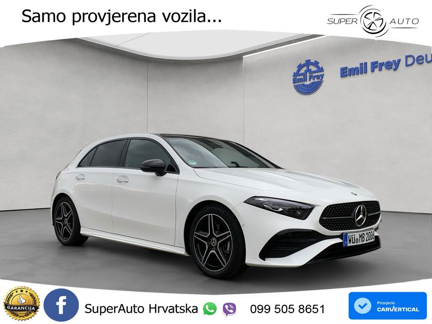 Mercedes-Benz A 200d 8G-DCT AMG LED+GR SJED+ACC