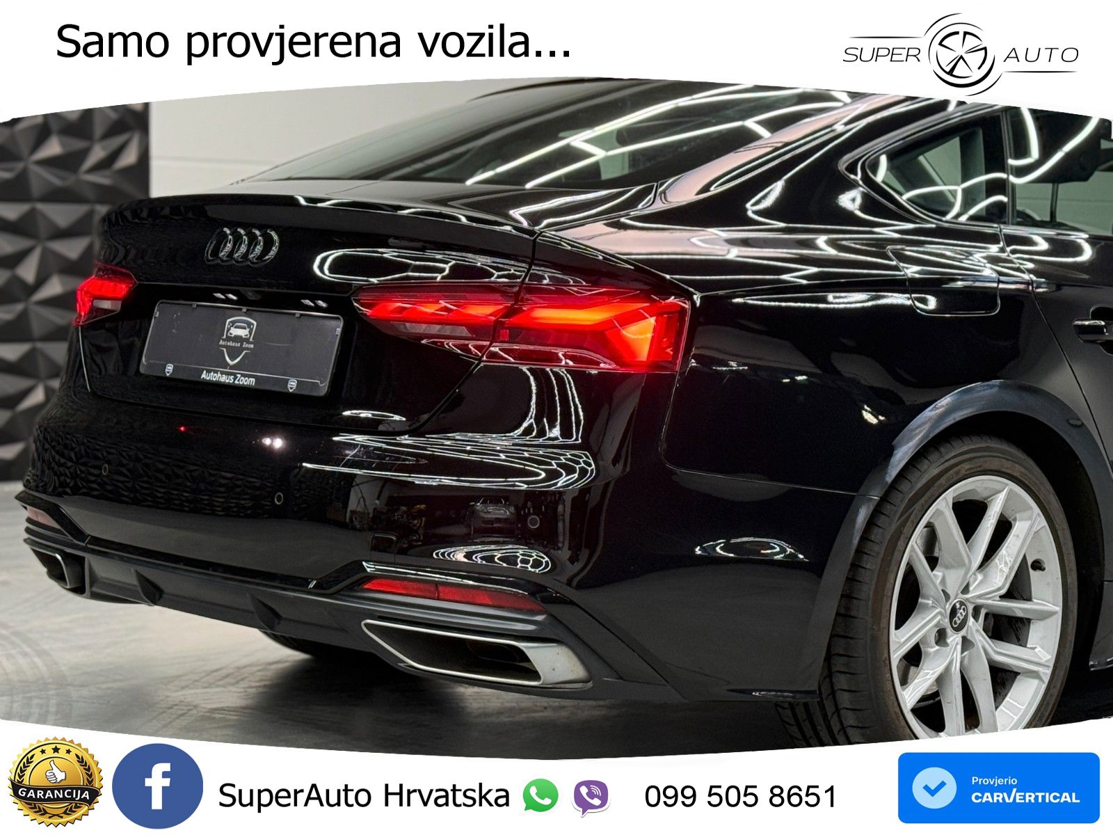 Audi A5 Sportback  40 TFSI (204 KS) S tronic S line