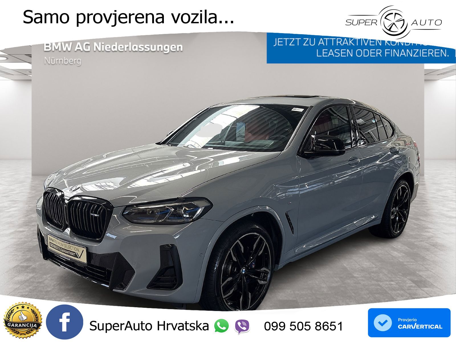 BMW X4 M40d (340 KS) xDrive Steptronic LED+GR SJED+ACC