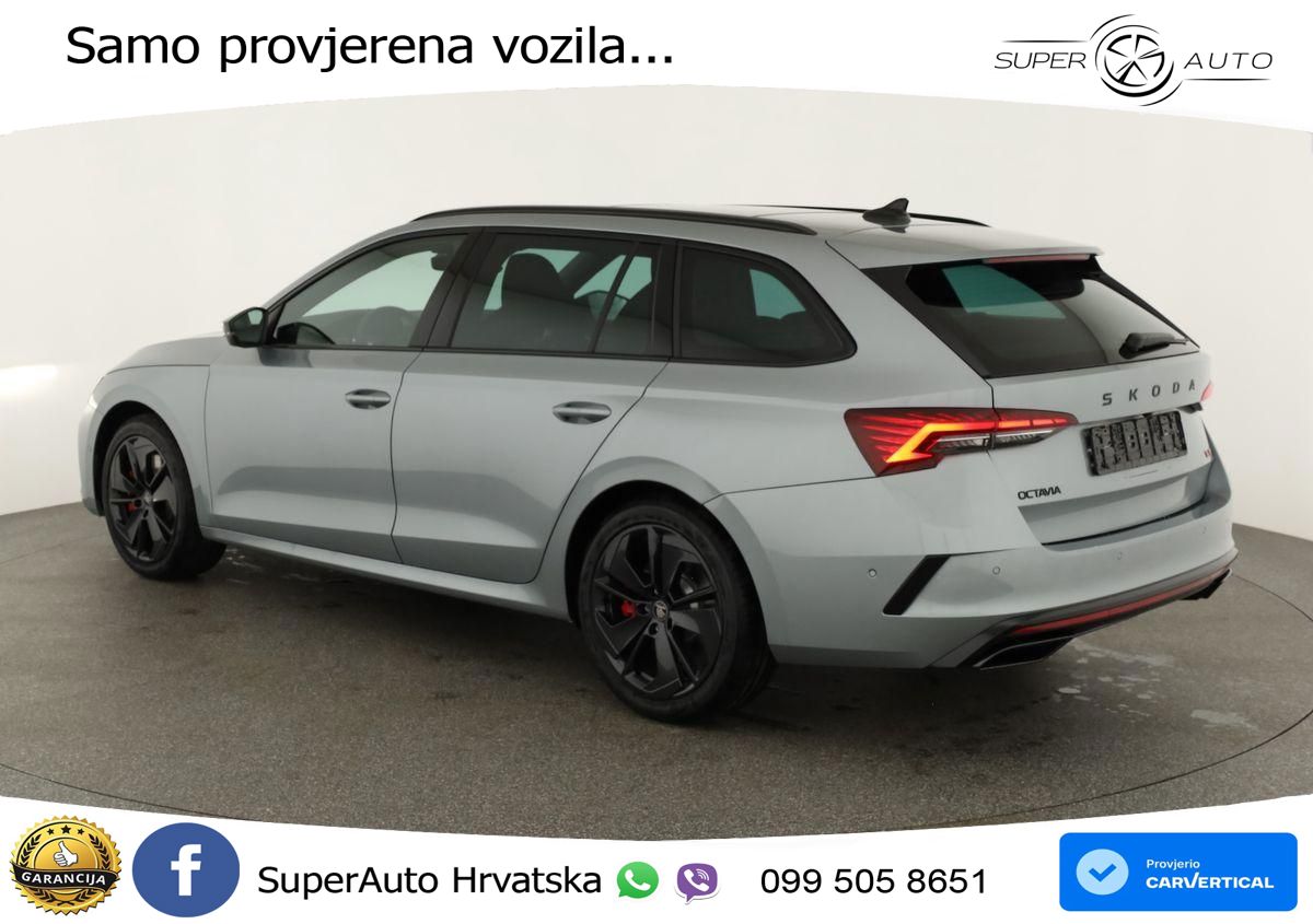 Škoda Octavia Combi RS 2.0 TSI (265 KS) DSG LED+GR SJED+ACC