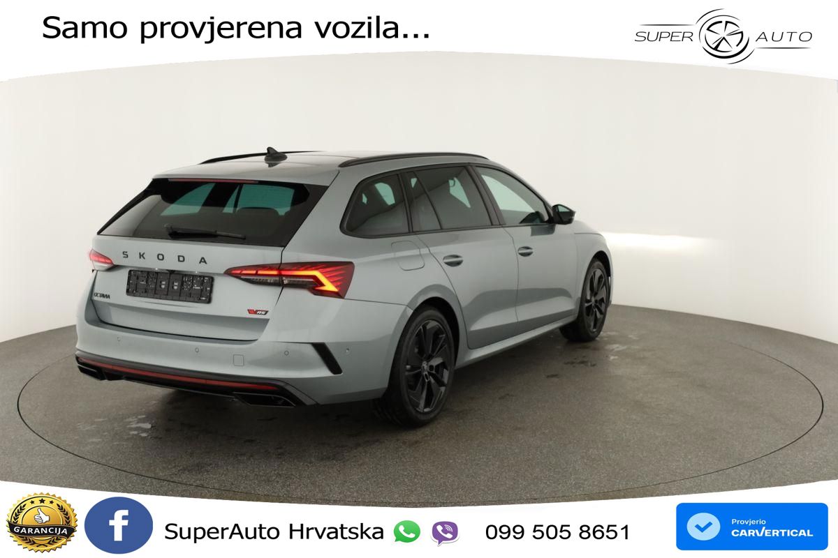 Škoda Octavia Combi RS 2.0 TSI (265 KS) DSG LED+GR SJED+ACC