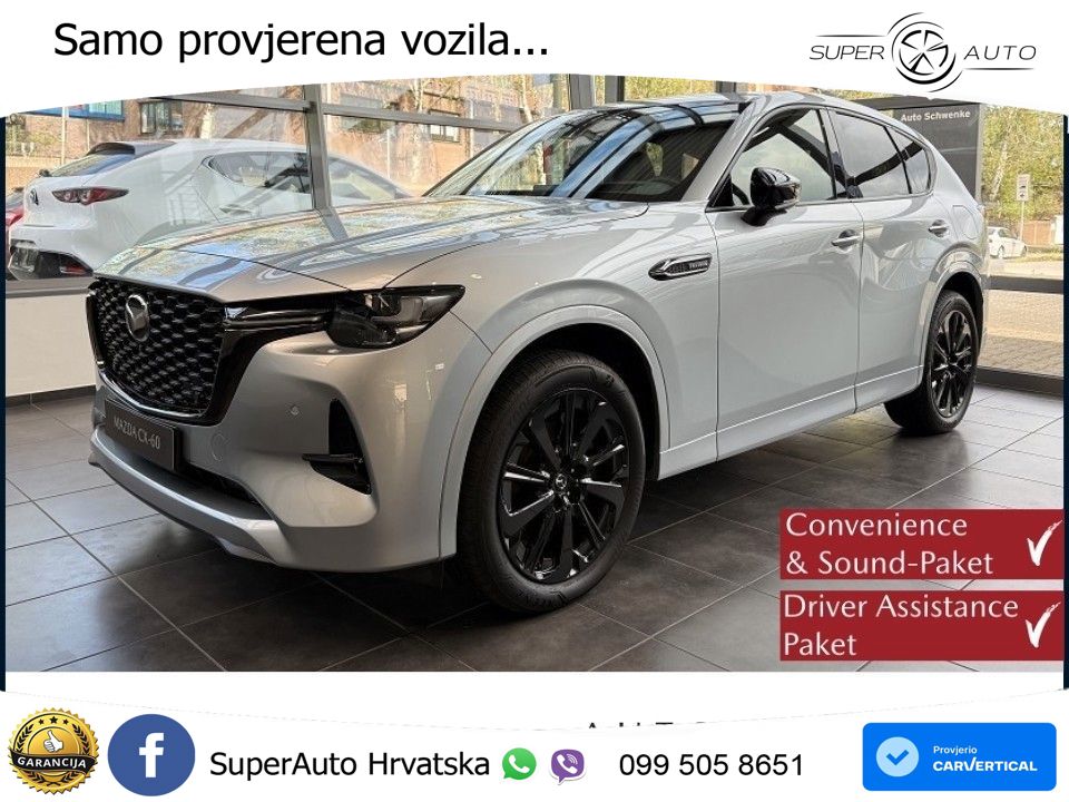 Mazda CX-60 3.3 e-Skyactiv D (254 KS) AWD Automatic MATRIX+GR SJED+KAM