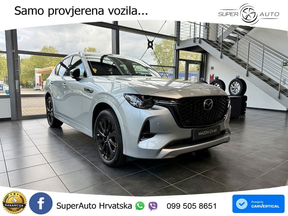 Mazda CX-60 3.3 e-Skyactiv D (254 KS) AWD Automatic MATRIX+GR SJED+KAM