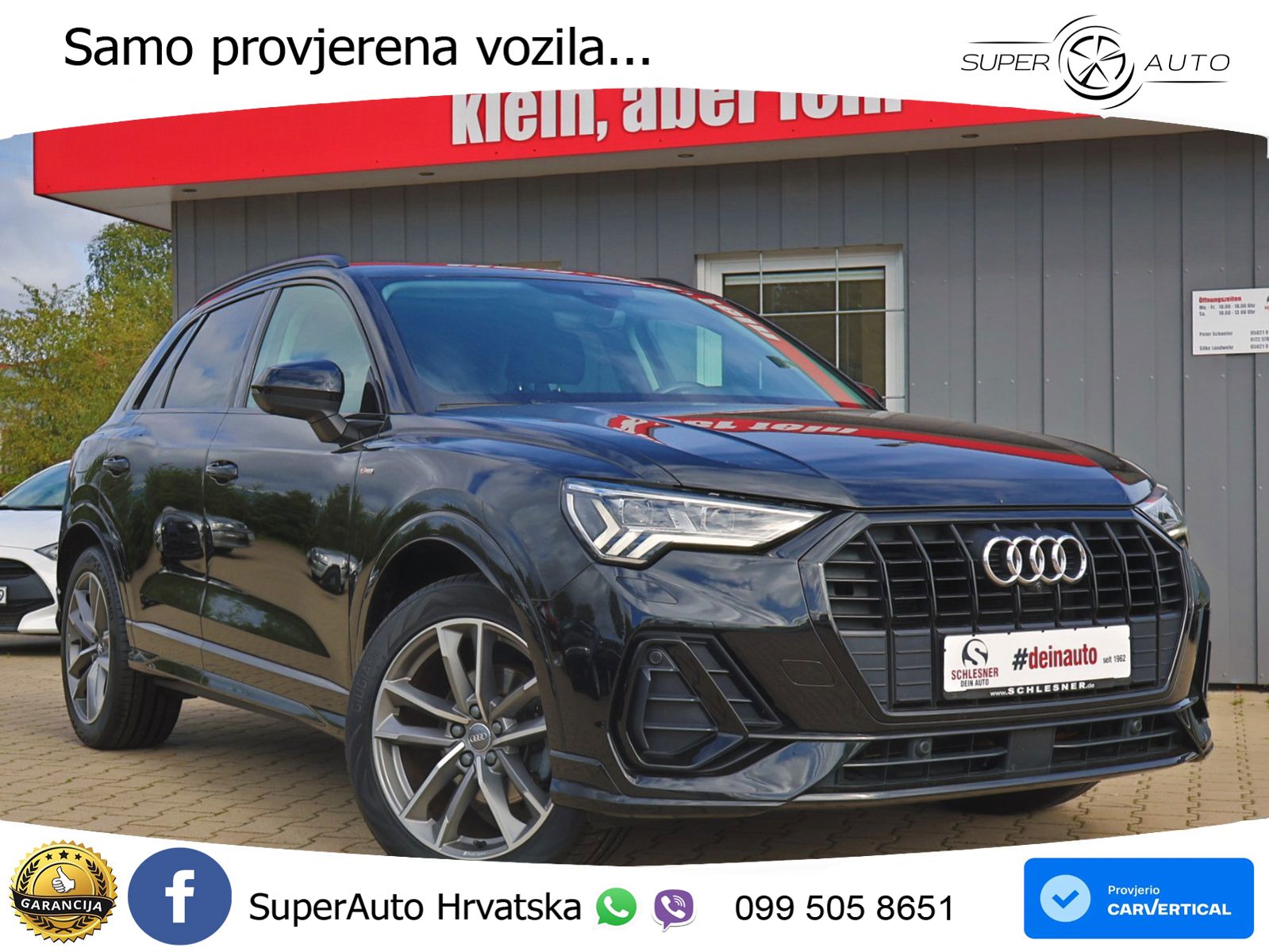 Audi Q3 35 TFSI (150 KS) S tronic S line LED+GR SJED+ACC