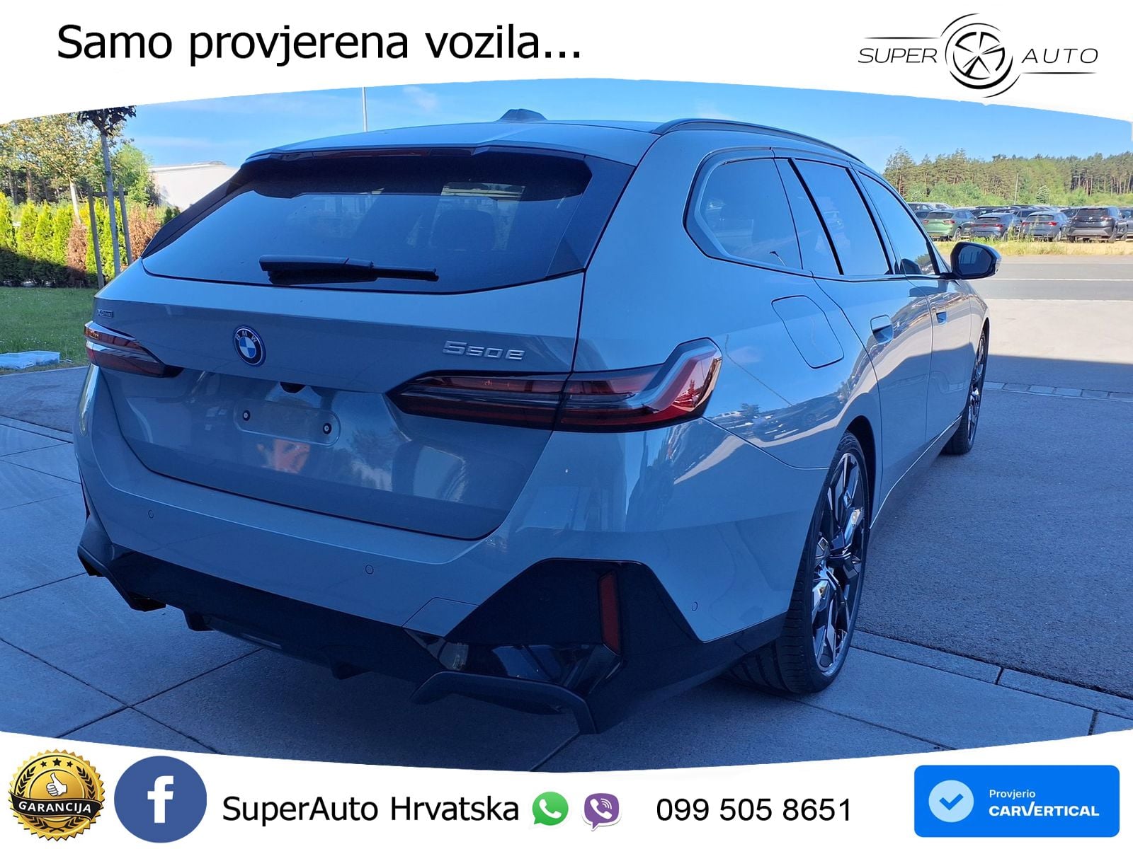 BMW 550e Touring (489 KS) xDrive Steptronic M Sport ZRAČNI+ACC+GR SJED+KAM+PANO