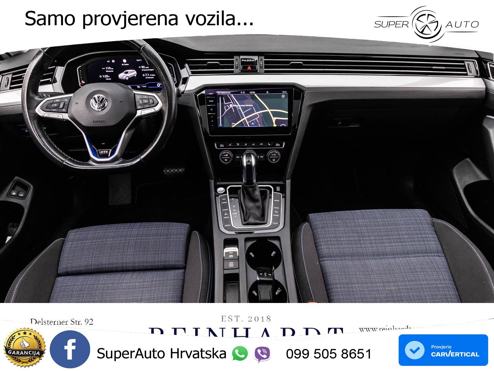 Volkswagen Passat Variant GTE 1.4 TSI (218 KS) DSG LED+GR SJED+ACC