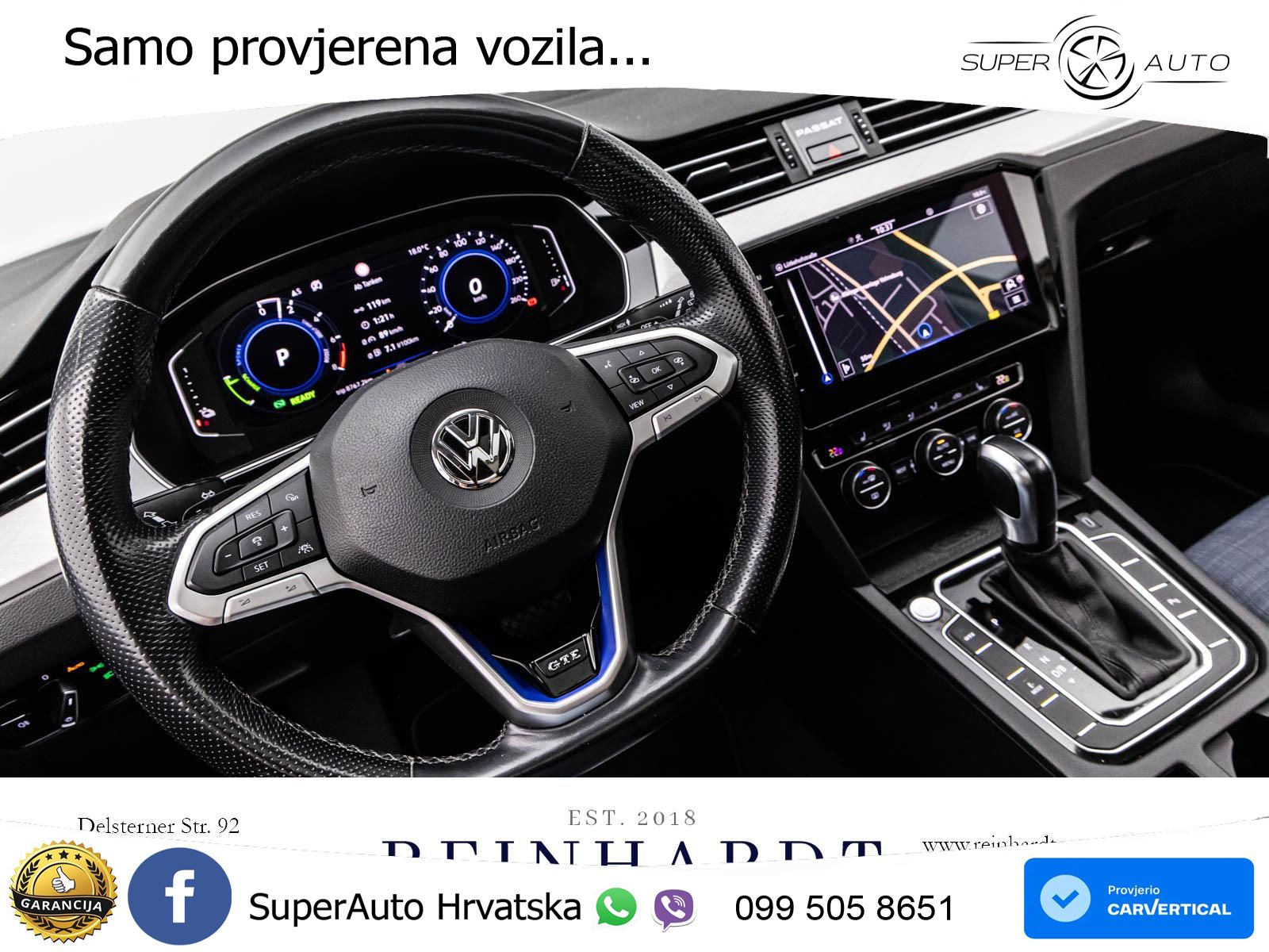 Volkswagen Passat Variant GTE 1.4 TSI (218 KS) DSG LED+GR SJED+ACC