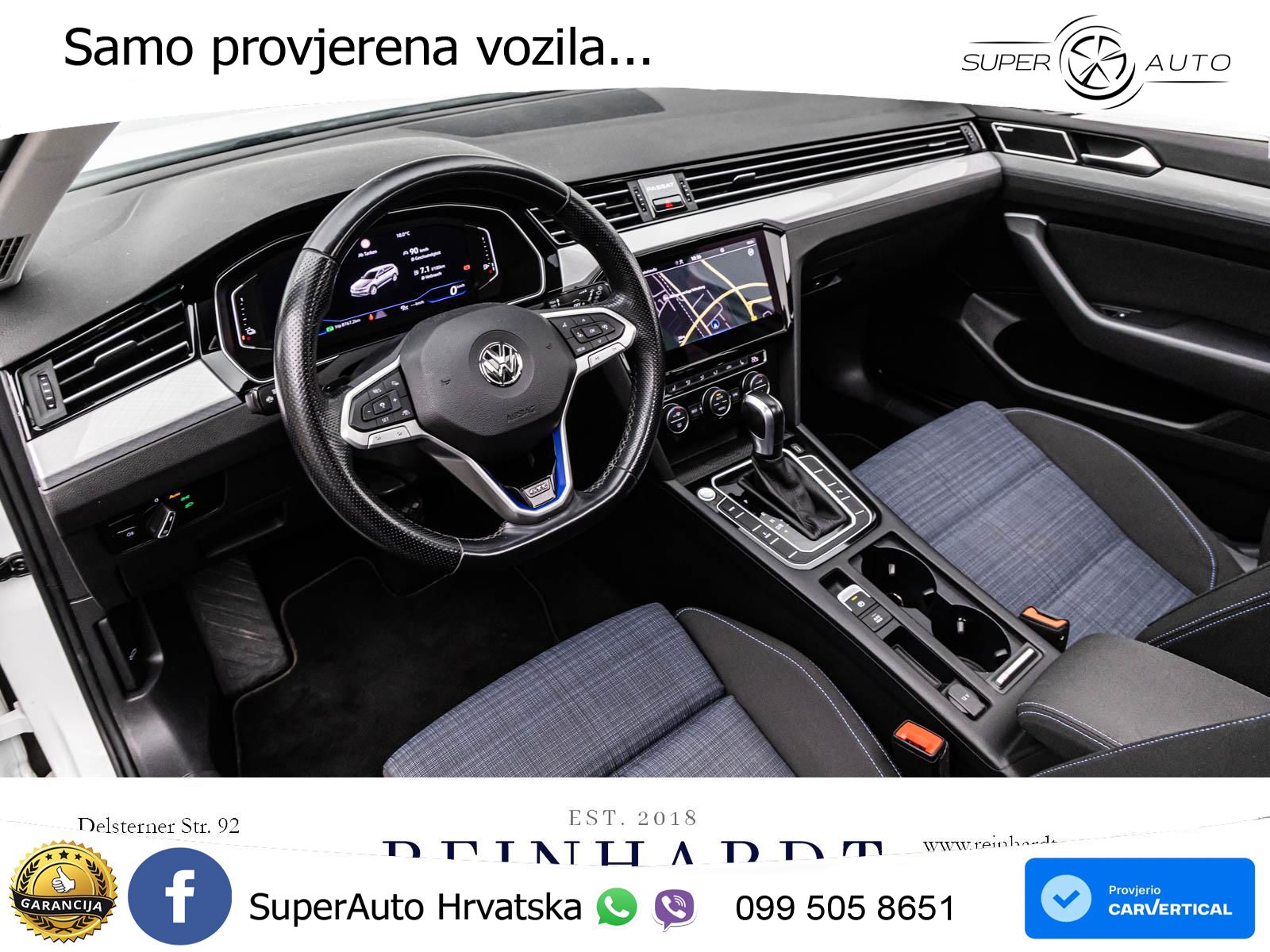 Volkswagen Passat Variant GTE 1.4 TSI (218 KS) DSG LED+GR SJED+ACC