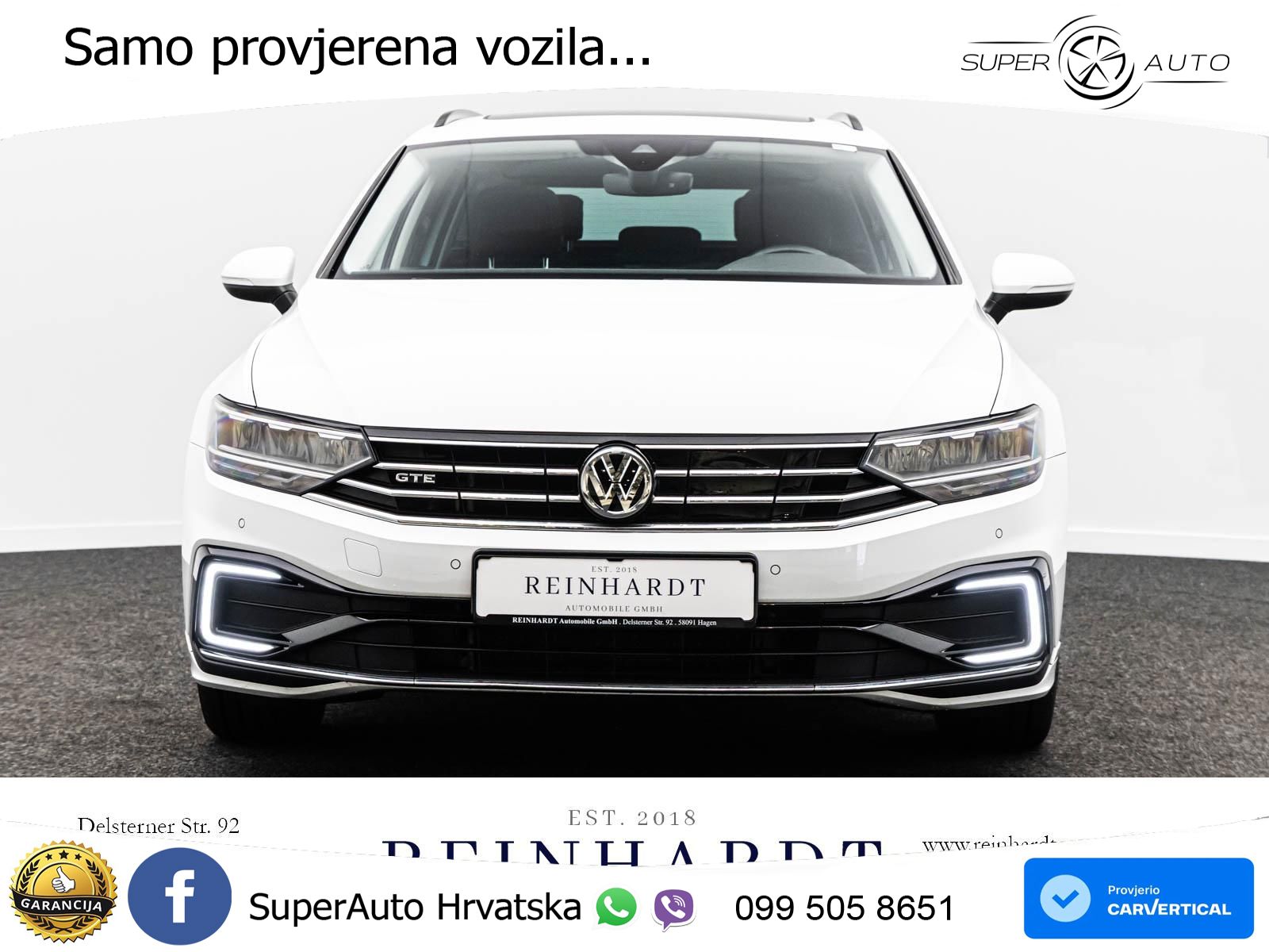 Volkswagen Passat Variant GTE 1.4 TSI (218 KS) DSG LED+GR SJED+ACC