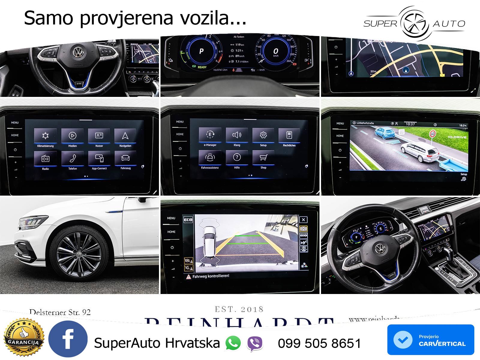 Volkswagen Passat Variant GTE 1.4 TSI (218 KS) DSG LED+GR SJED+ACC