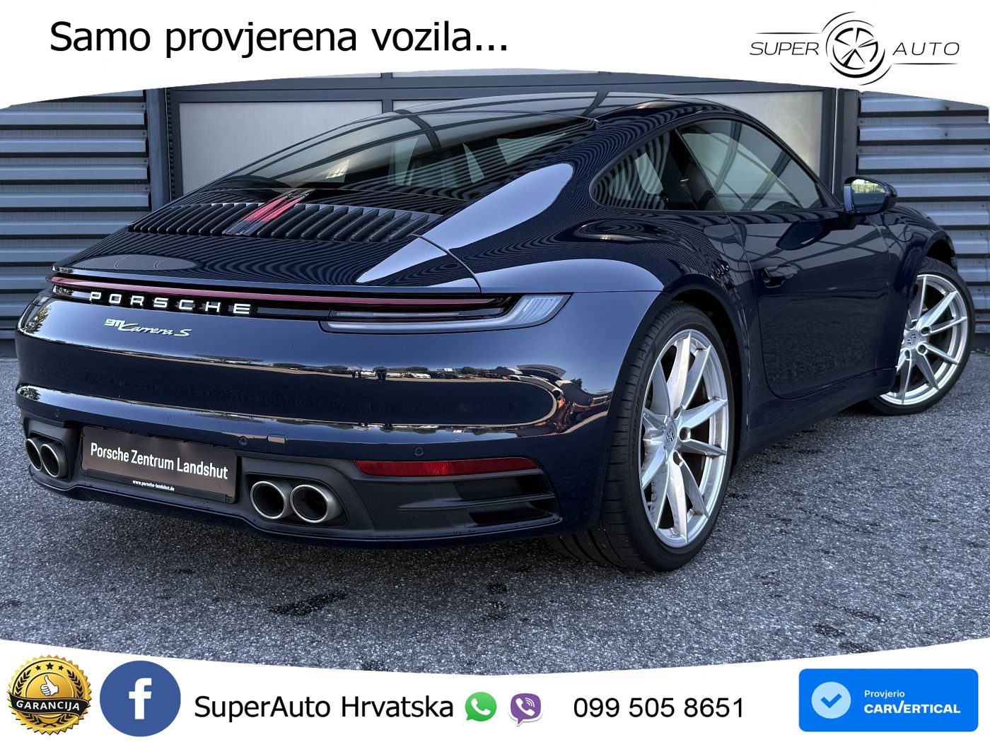 Porsche 911 Carrera S 3.0 (450 KS) PDK LED+GR SJED+ACC