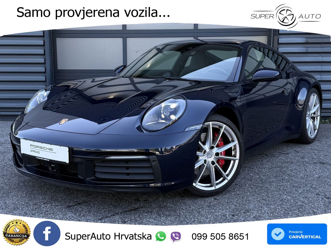 Porsche 911 Carrera S 3.0 (450 KS) PDK LED+GR SJED+ACC