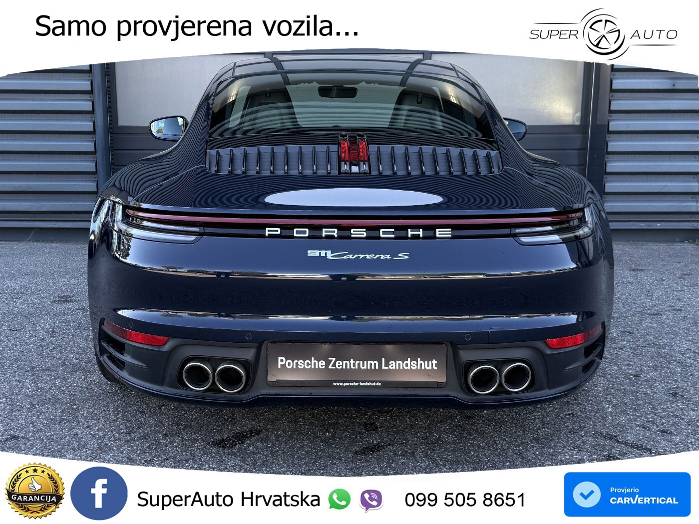Porsche 911 Carrera S 3.0 (450 KS) PDK LED+GR SJED+ACC