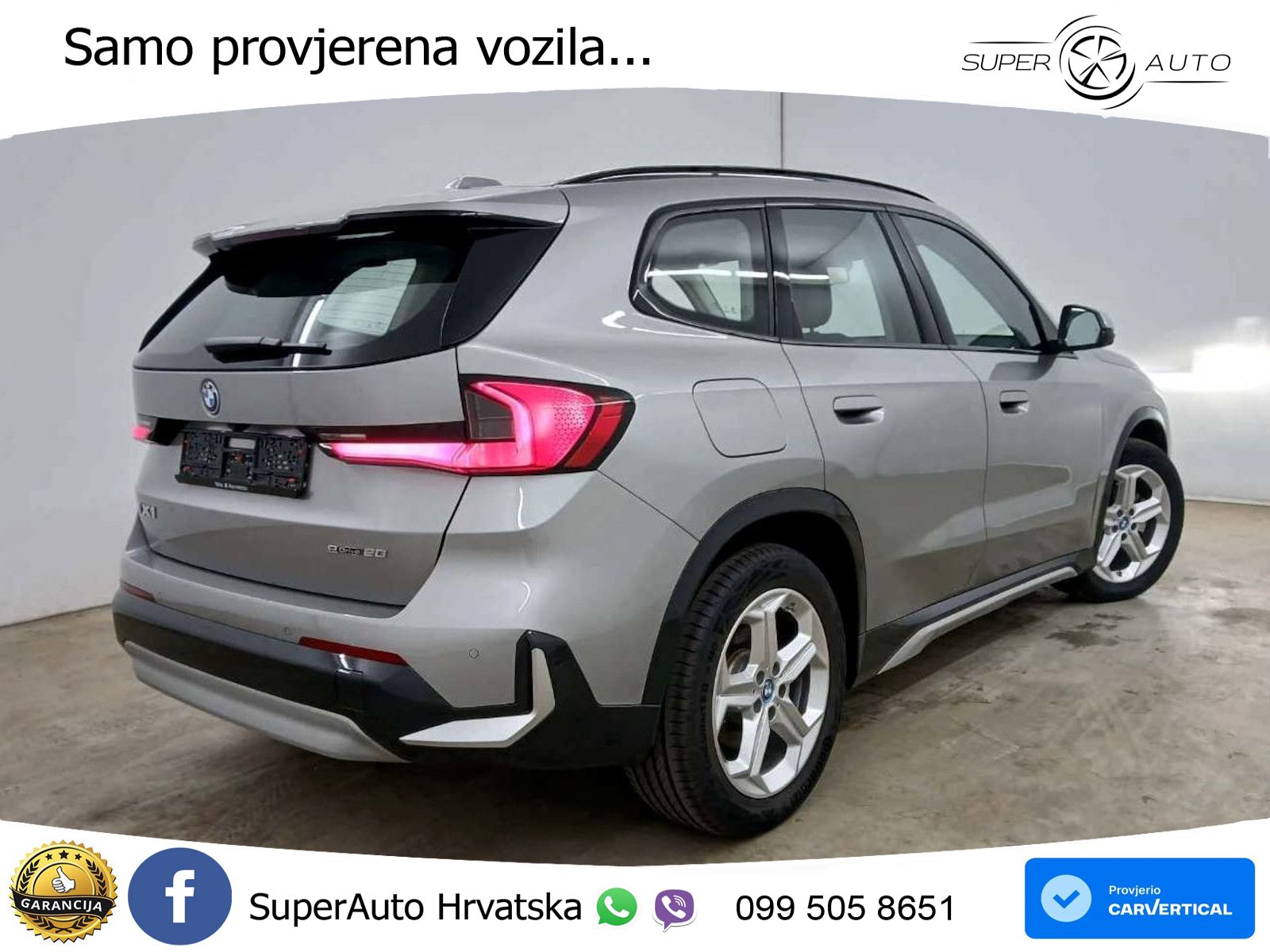 BMW iX1 66.5 kWh (204 KS) eDrive20