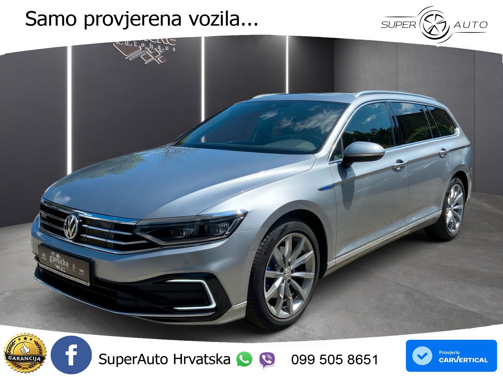 Volkswagen Passat Variant GTE 1.4 TSI (218 KS) DSG LED+GR SJED+ACC