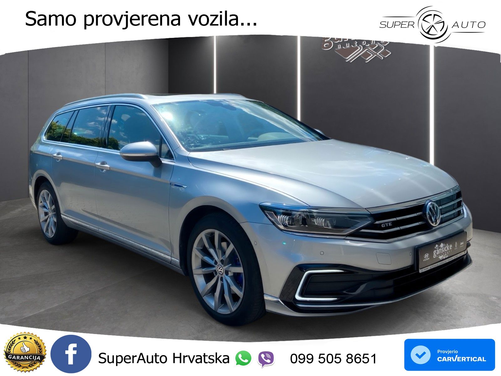 Volkswagen Passat Variant GTE 1.4 TSI (218 KS) DSG LED+GR SJED+ACC