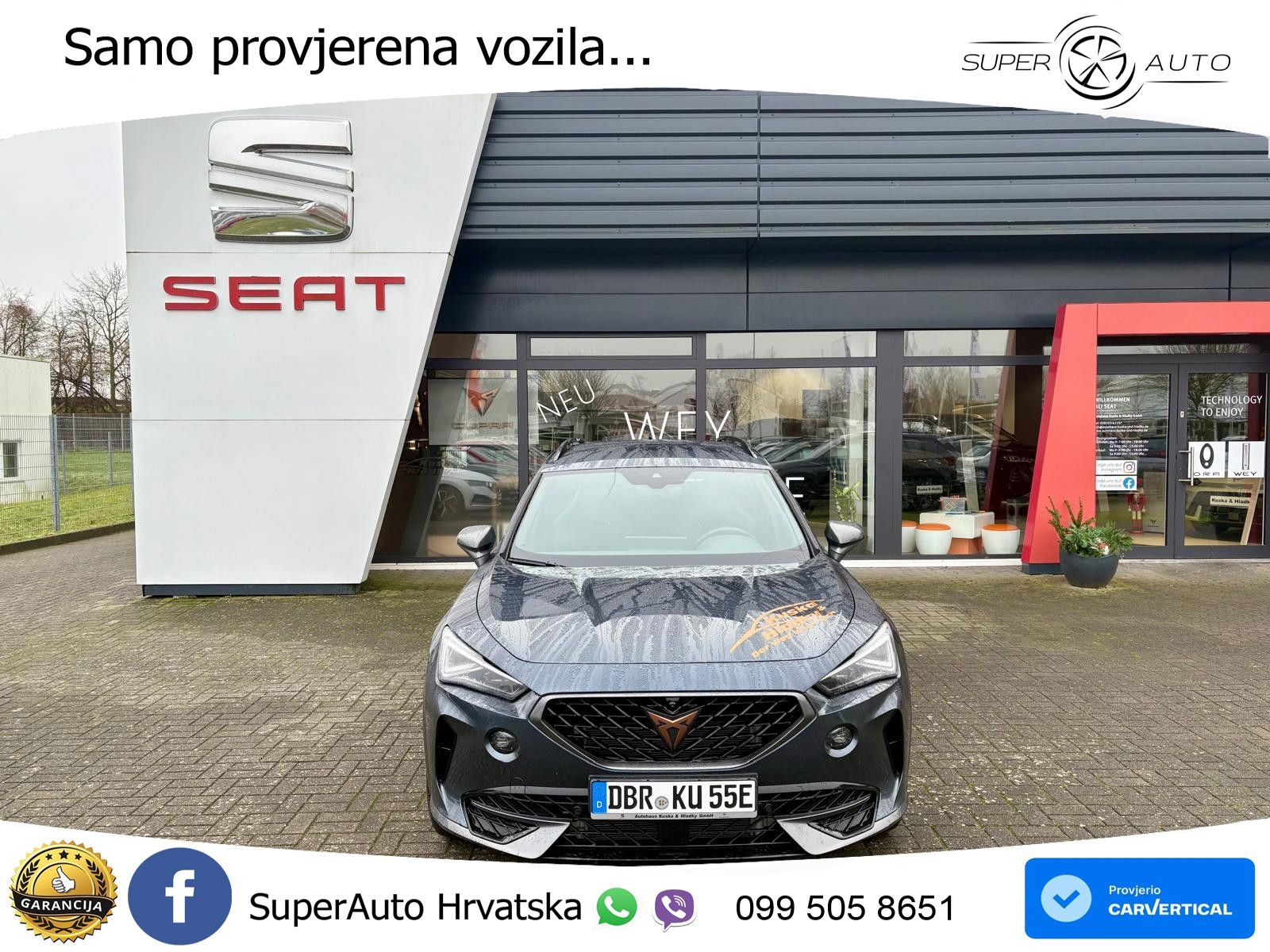Cupra Formentor 1.4 TSI (245 KS) e-Hybrid DSG VZ LED+GR SJED+ACC