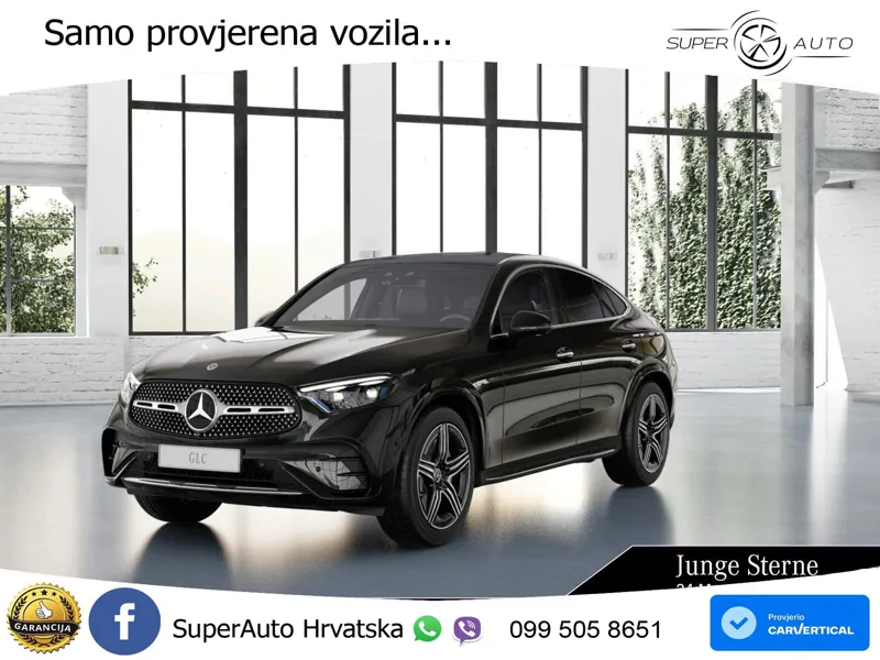 Mercedes GLC Coupe 220d (197 KS) 4MATIC 9G-TRONIC AMG ACC+GR SJED+360+PANO