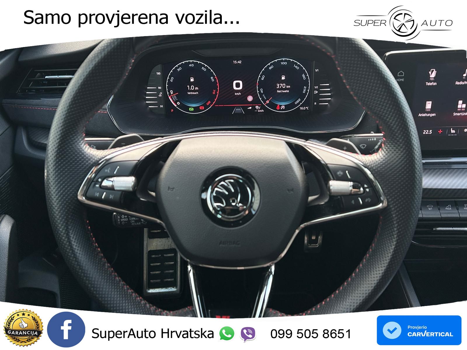 Škoda Octavia Combi RS 2.0 TSI (245 KS) DSG LED+GR SJED+ACC
