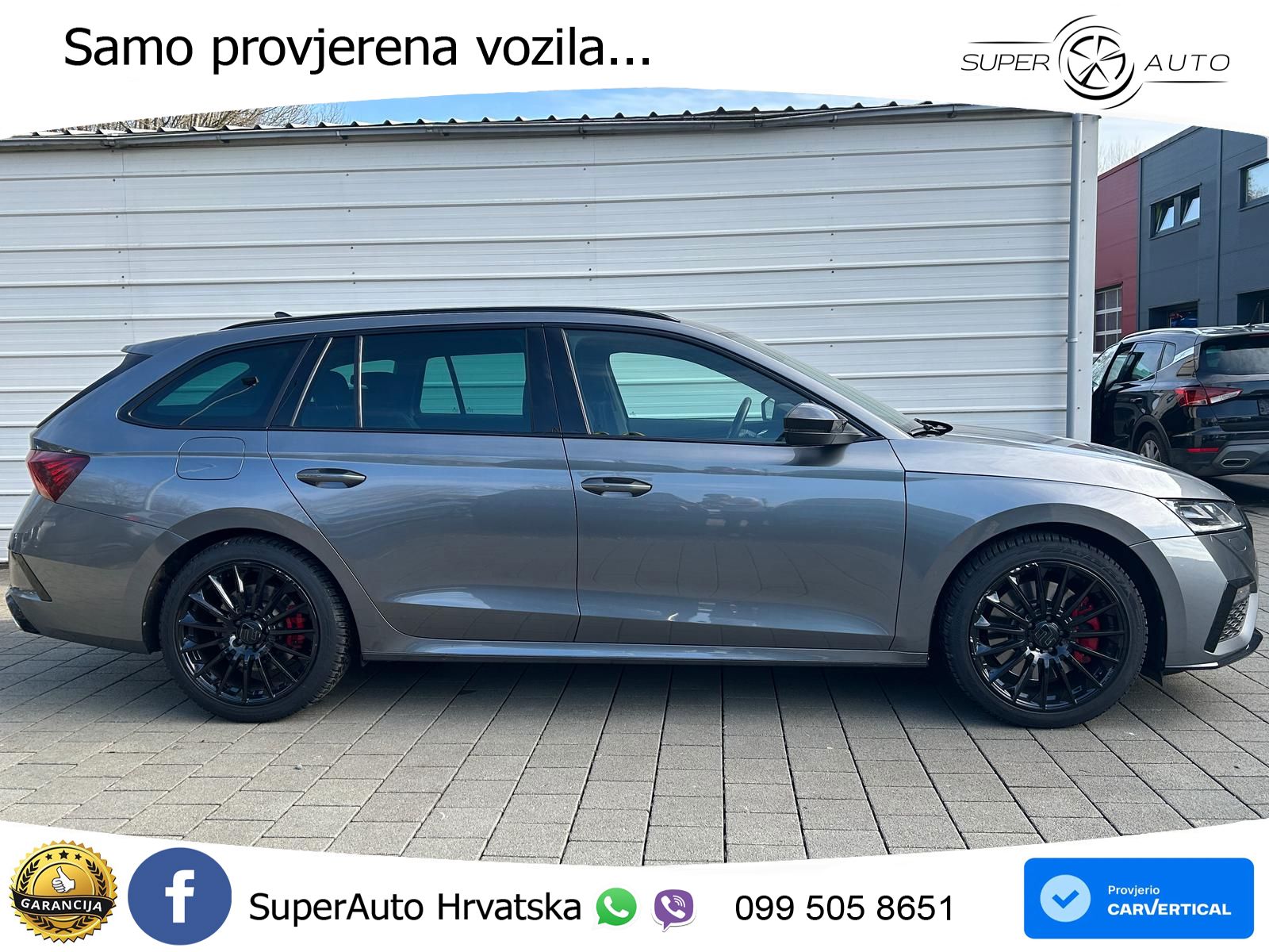 Škoda Octavia Combi RS 2.0 TSI (245 KS) DSG LED+GR SJED+ACC