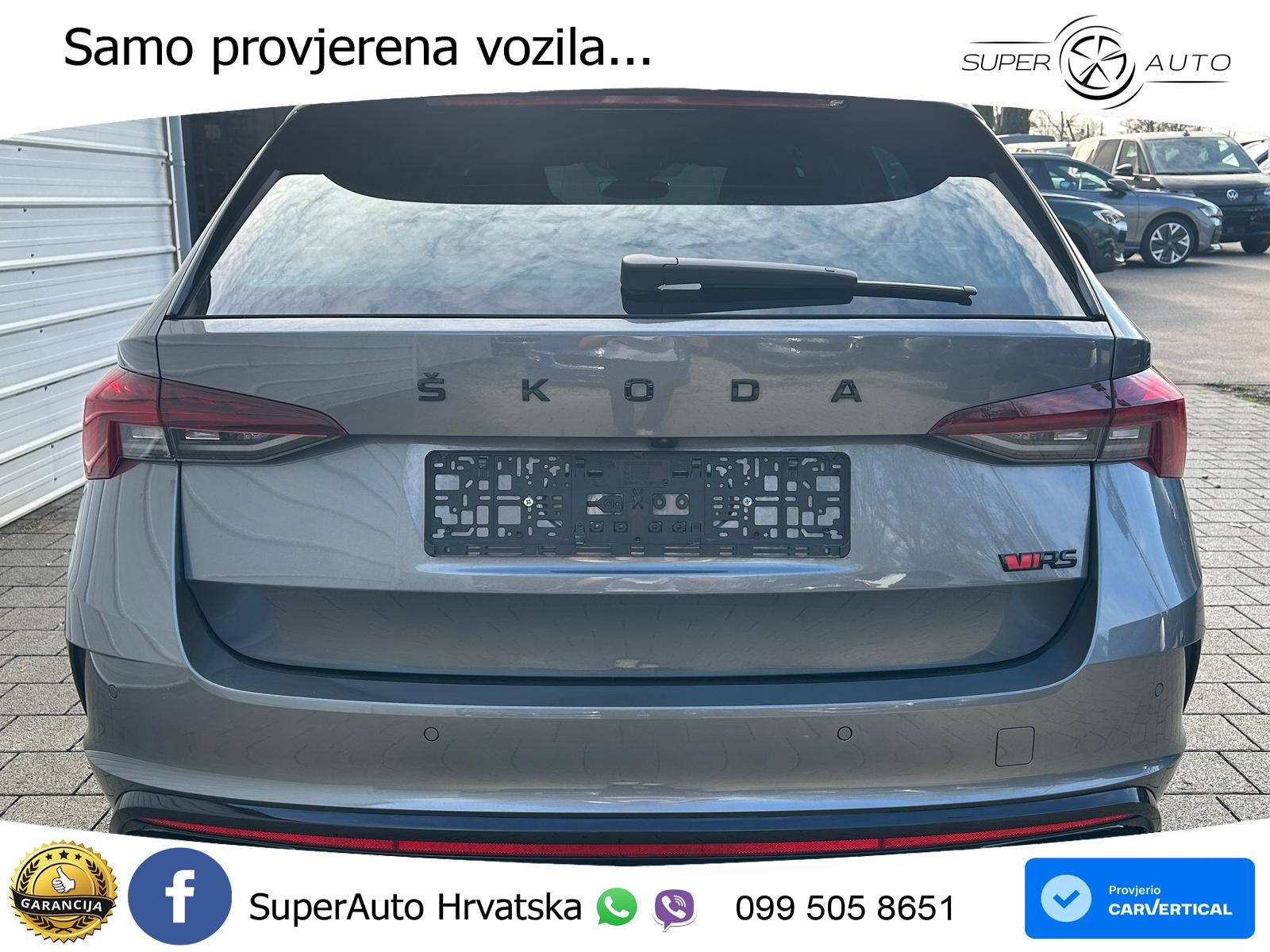 Škoda Octavia Combi RS 2.0 TSI (245 KS) DSG LED+GR SJED+ACC