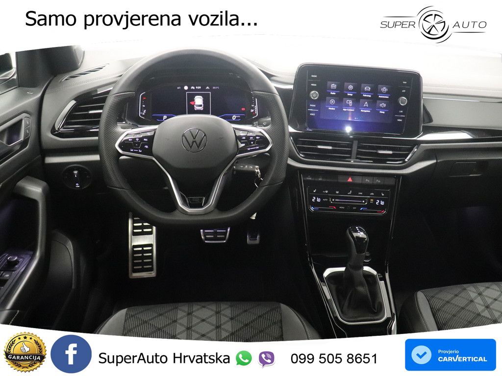 Volkswagen T-Roc 1.5 TSI (150 KS) DSG R-Line LED+GR SJED+ACC