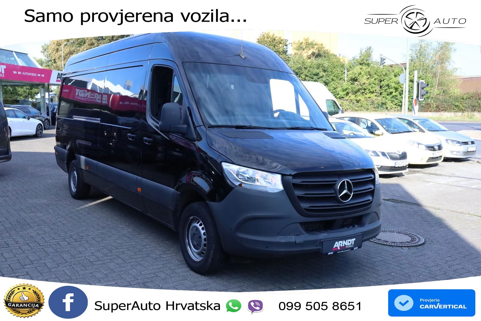 Mercedes-Benz Sprinter Kasten 317 CDI lang 3S MBUX DAB Kam AHK 170 KS
