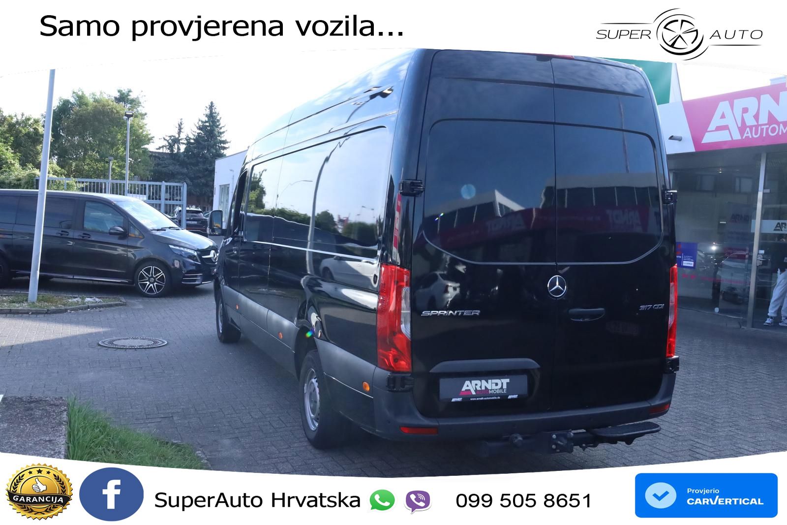Mercedes-Benz Sprinter Kasten 317 CDI lang 3S MBUX DAB Kam AHK 170 KS