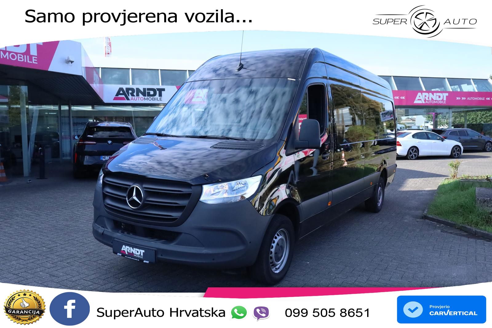 Mercedes-Benz Sprinter Kasten 317 CDI lang 3S MBUX DAB Kam AHK 170 KS
