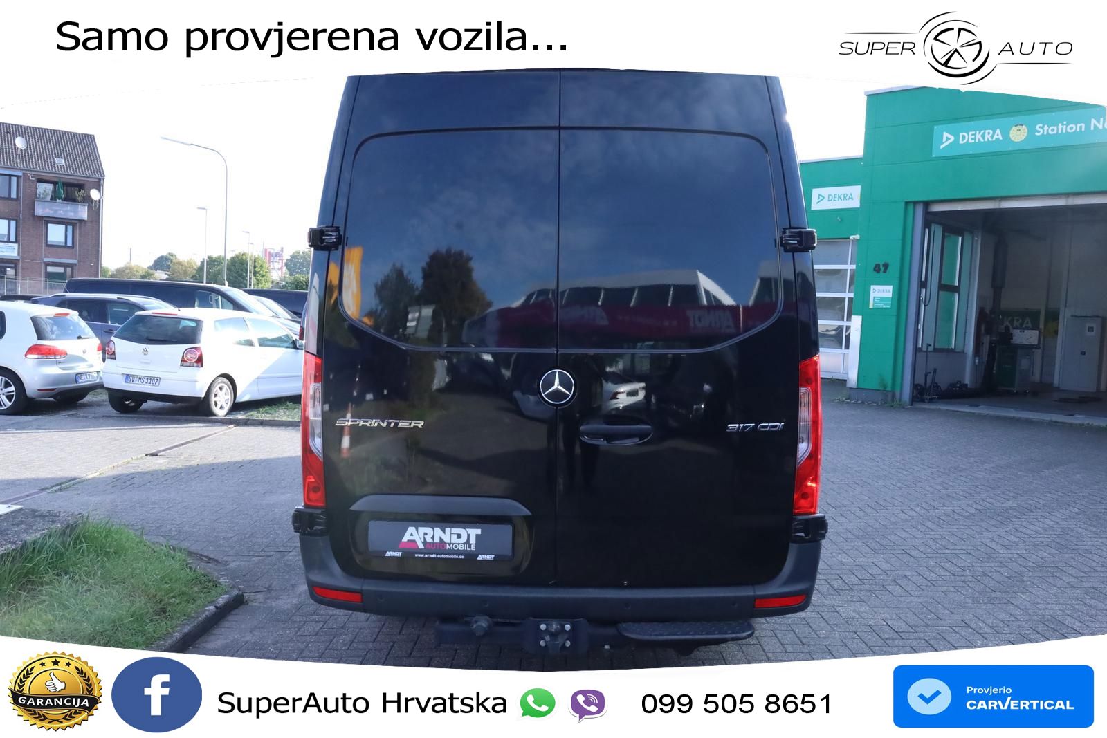 Mercedes-Benz Sprinter Kasten 317 CDI lang 3S MBUX DAB Kam AHK 170 KS