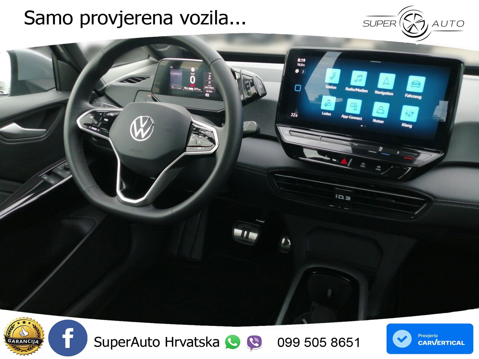 Volkswagen ID.3 Pro 62 kWh (204 KS)