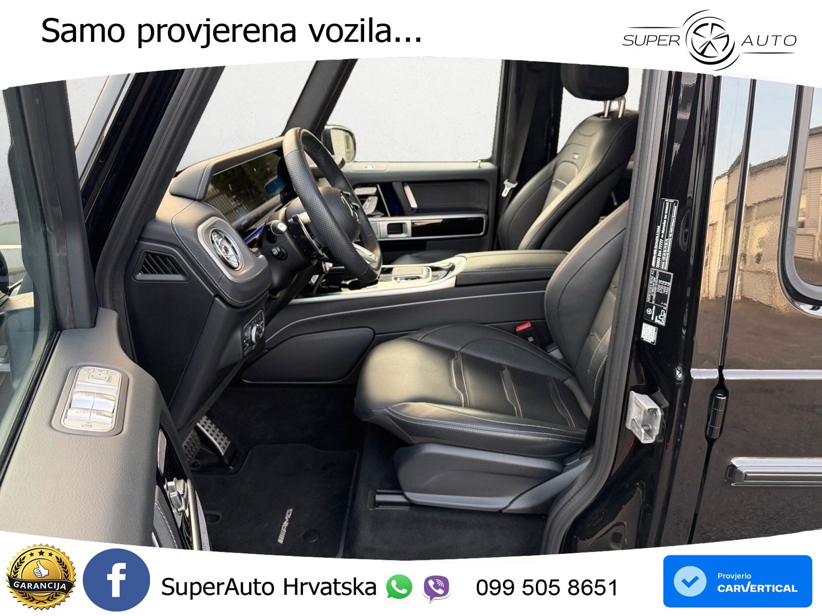 Mercedes AMG G 63 Long V8 (585 KS) 4MATIC 9G-TRONIC AMG SPEEDSHIFT TCT LED+GR SJED+ACC